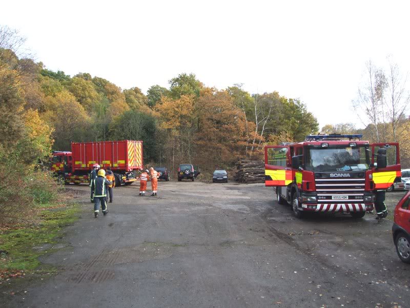 Drakelow Tunnels Search and Rescue arrive